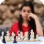 picture of girl playing chess